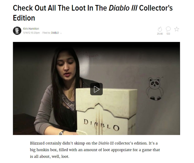 Unboxing videos used to seem like a good idea! Then it kinda dawned on everyone that we were just doing free PR and contributing to the nasty culture of pre-release hype. Whoops. Also, hi Tina!